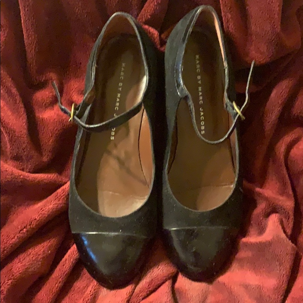 Marc by Marc Jacobs black flats